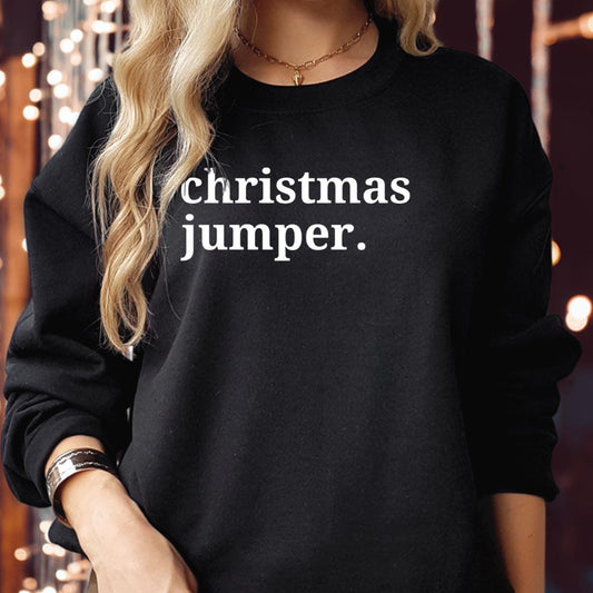 SWEATSHIRT (X1) This is My Christmas Pyjama Pajama Jumper Ugly Funny Xmas Festive Christmas Jumper Santa Elf Reindeer Christmas Tree